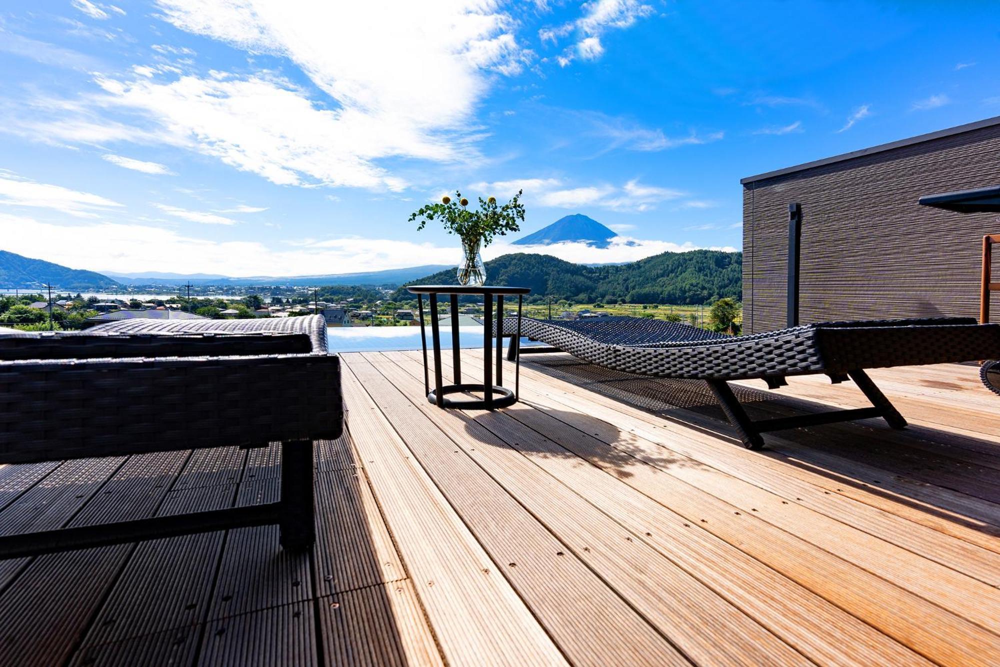 Fuji View And Spa Resort Tsumugi Kawaguchiko Fujikawaguchiko Exterior foto